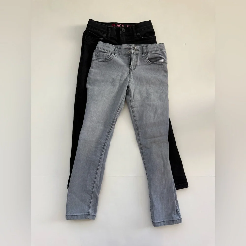 The Children’s Place Girl’s Skinny Jeans | Size 6 | Bundle of 2